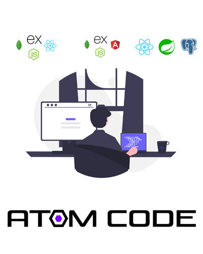 Full stack development courses illustration